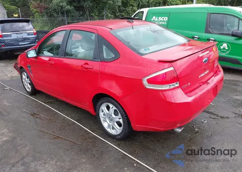 2008 Ford Focus Se/Ses из США, поврежденный, VIN 1FAHP35N68W107833